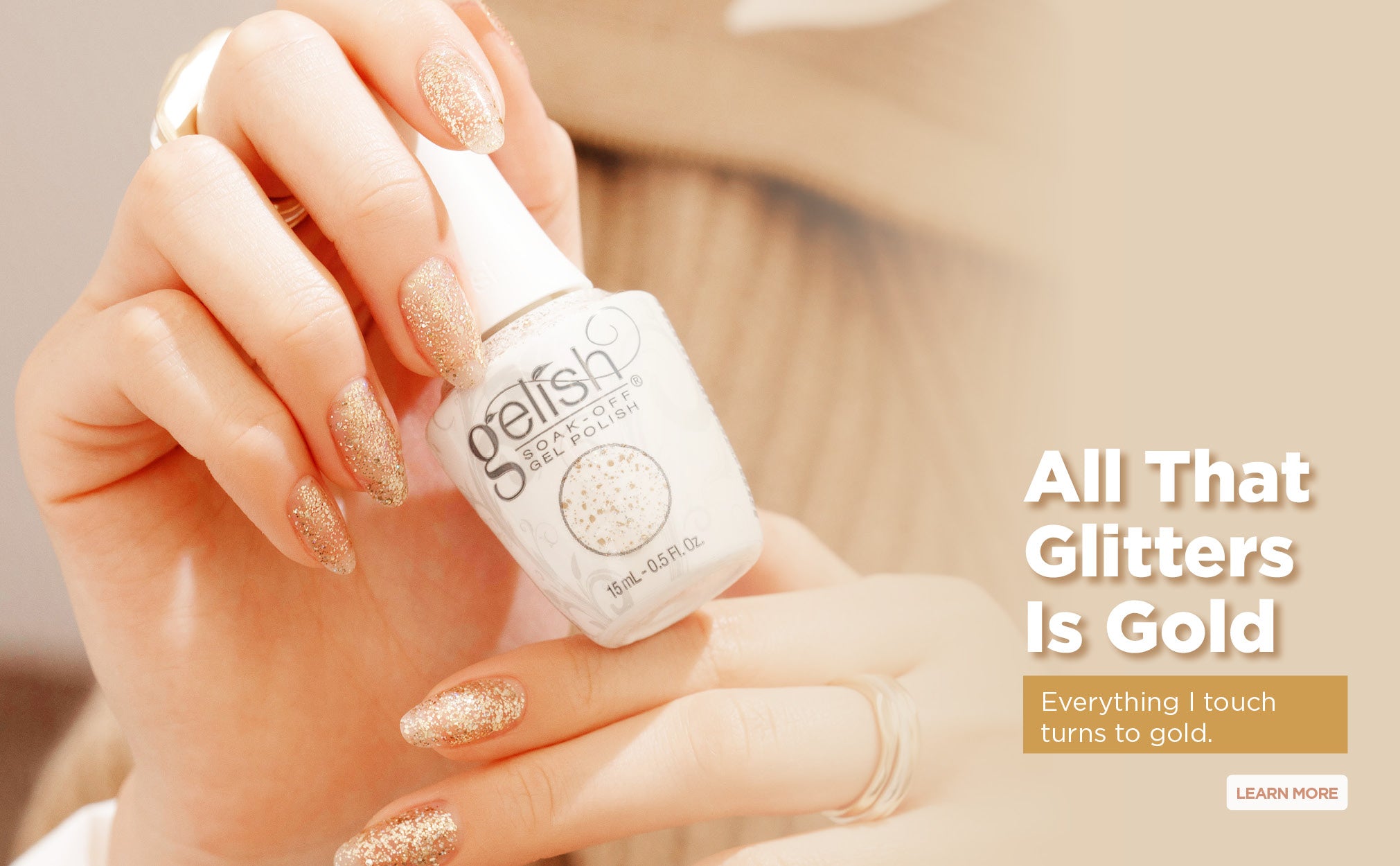 Gelish | All That Glitters Is Gold