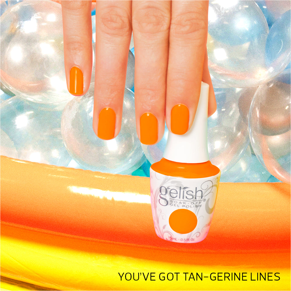 Gelish | You've Got Tan-gerine Lines